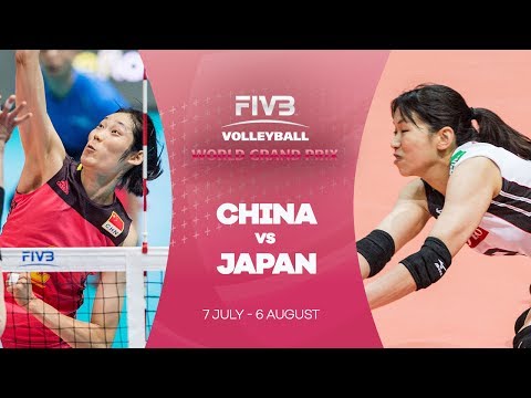 China v Japan highlights - FIVB World Grand Prix