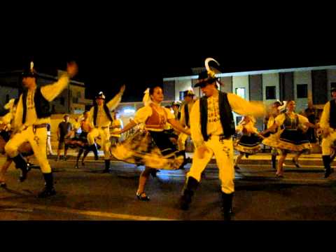 Dancers from Slovakia in Minturno, Italy 2010 - Bare Feet