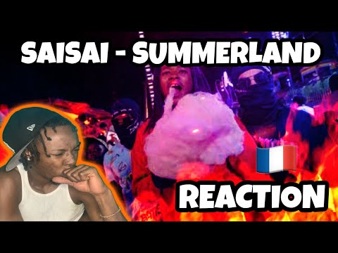 FRENCH DRILL TAKEOVER! Saisai - Summerland 🔞 (Clip officiel) WITH ENGLISH SUBTITLES REACTION