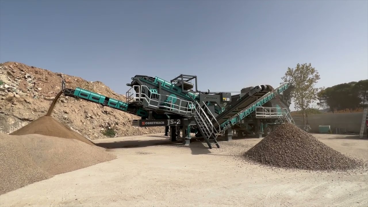 Reciclaje de RCD's modelo JS2 Recycling