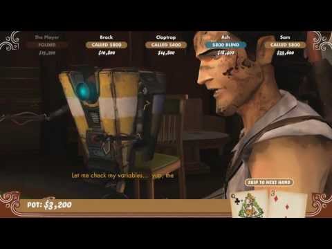 Poker Night 2: Claptrap in love with GLaDOS