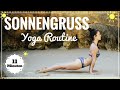 Sonnengruss Yoga Morgen Routine Mit 11 Minuten In Den Tag Starten Einfach Mitmachen
