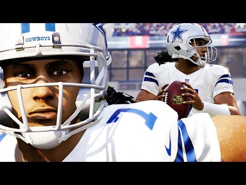 Madden 16 Ultimate Team Gameplay Ep. 3 - Created Player Playing Quarterback?! 54 Overall Beast!