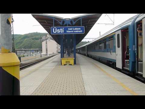 Hlášení o zpoždění (15 min.) vlaku R 776 Radobýl ve stanici Ústí nad Labem hl.n.