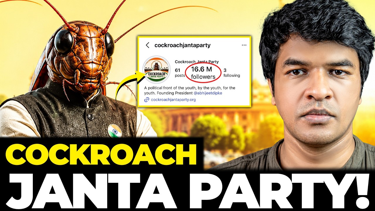 Cockroach Janta Party Explained! | Madan Gowri | MG Squad 🖖🏻