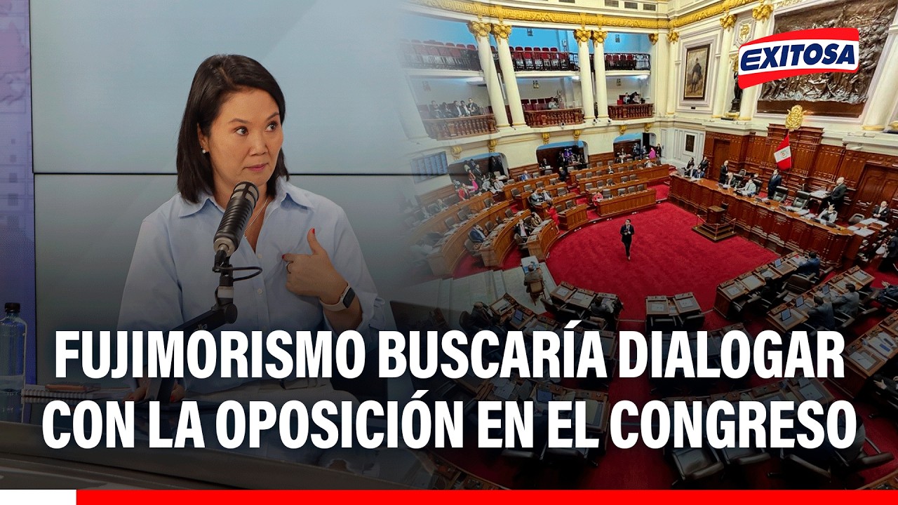 🔴🔵 Luz Salgado: Fujimorismo buscaría dialogar con la oposición en el Congreso