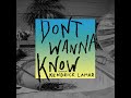 Maroon 5 Don T Wanna Know Pitched Down