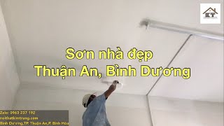Sơn nhà đẹp tại Thuận An, Bình Dương - giá rẻ, chất lượng
