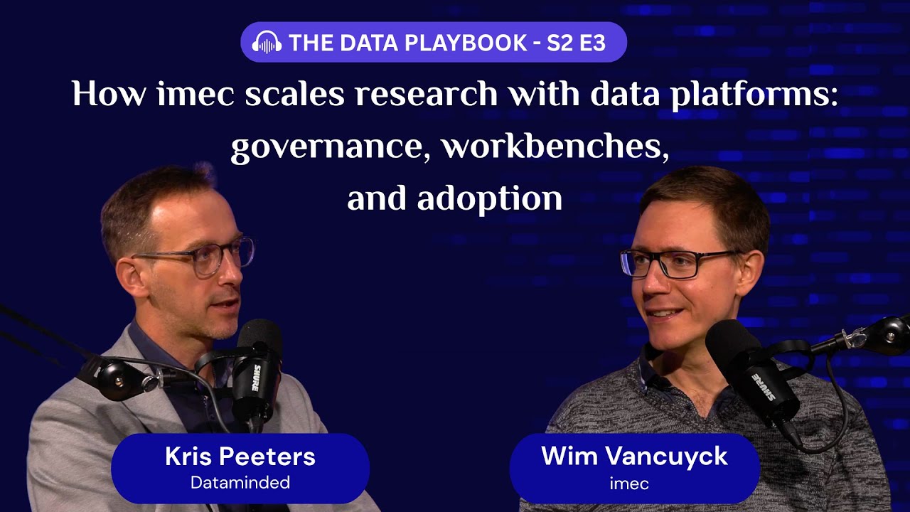 How imec Scales Research with Data Platforms: Governance, Workbenches, and Adoption