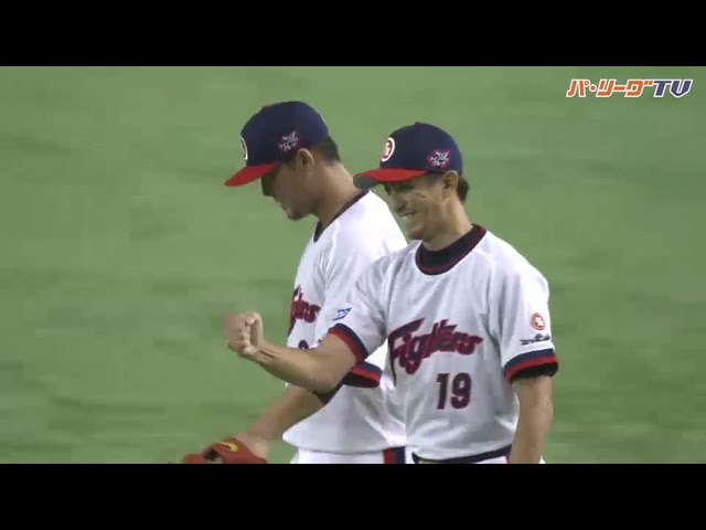ファイターズ・増井 二ゴロの山