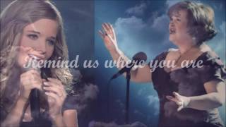 Susan Boyle - Susan and Jackie Evancho " A mother's prayer "