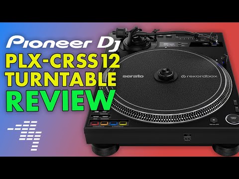 Pioneer DJ PLX-CRSS12 Controller Turntable Review - No tonearm needed!