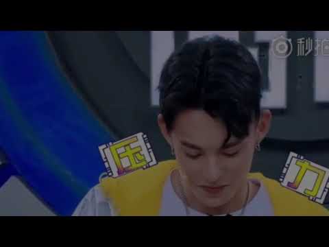 Dylan Wang gets angry on a reality show