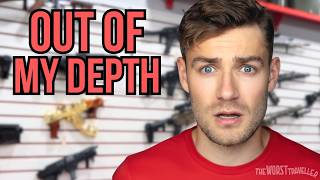 British Guy Visits a Gun Shop in Houston, Texas | East Coast to West Coast USA | Travel Vlog