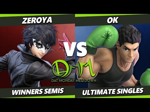 DAT MM 267 Top 8 - O.K. (Little Mac) Vs. Zeroya (Joker) Smash Ultimate - SSBU