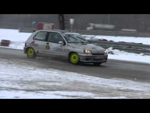 Sebastian Leśniak / A. Bundyra Renault Clio - SuperOES I Runda Tor Kielce 21-01-2012