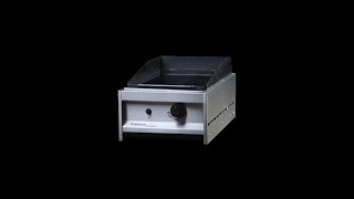 Video de Parrilla a Gas Inoxidable 35 Cm - Køkken