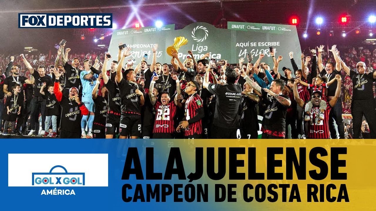 😎🥳 UN AÑO SOÑADO. Alajuelense se corona campeón de Costa Rica | GolXGol
