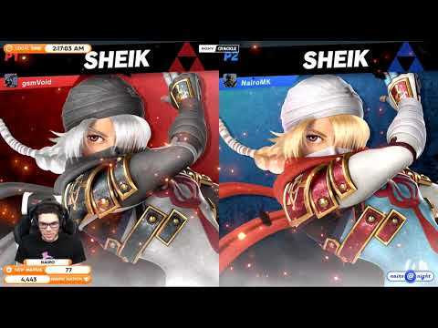 Nairo (Sheik) vs VoiD (Daisy, Sheik) - Nairo Has a Sheik? | Stream Highlights #5