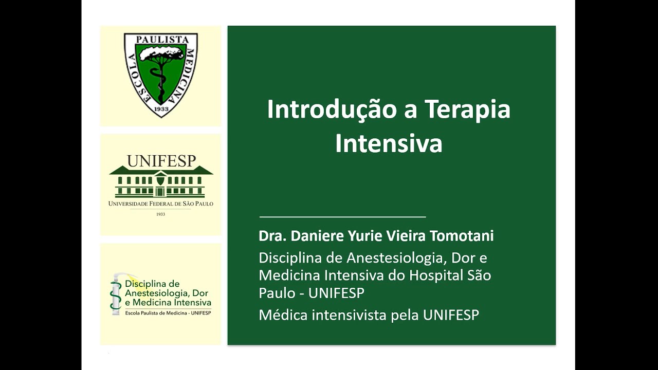 Introdução à terapia intensiva