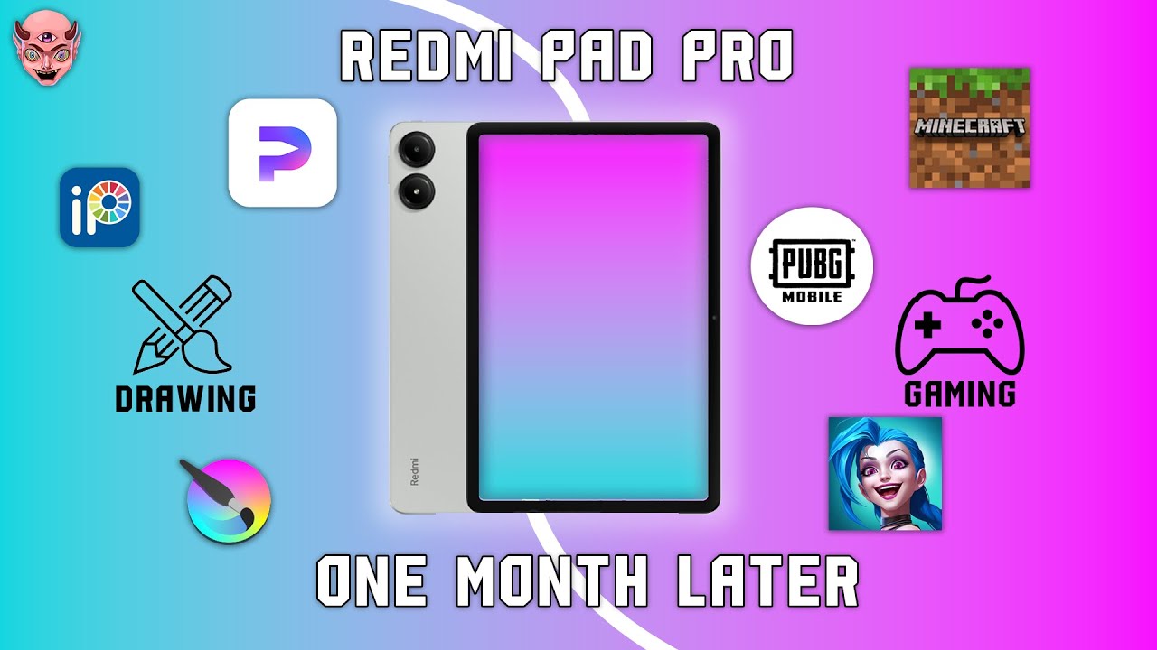 My 1 month experience with the Redmi Pad Pro as a Gamer/Digital_Artist