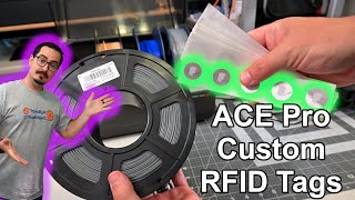 Add RFID to Any Filament for the Anycubic ACE Pro