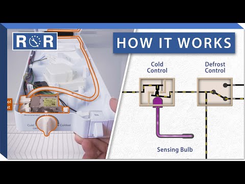 Refrigerator Cold Control Thermostat (How it Works) | Repair & Replace