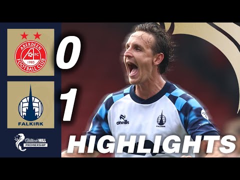 Aberdeen 0-1 Falkirk | HIGHLIGHTS | William Hill Premiership