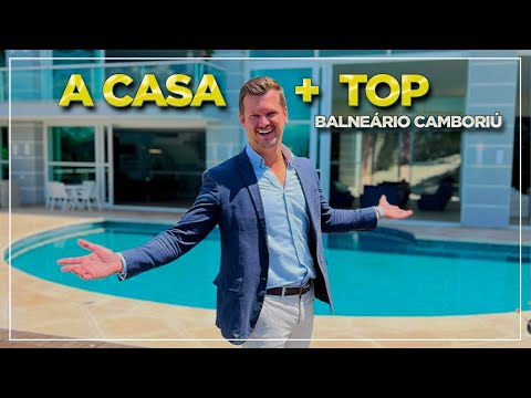 Casa com vista para o mar no Condomínio Horizontal Costa Azul em Balneário Camboriú - vídeo