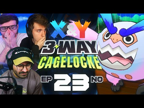 THIS IS A BEAST! • Pokemon X&Y 3 Way Randomizer Cagelocke • 23