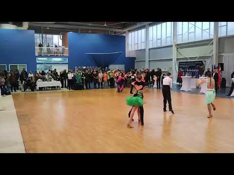 Paso doble Junior1 Open  Latin 1/2 Final Lev Belenkiy&Elitsa Velinova Varna Christmas ball 27.11.22