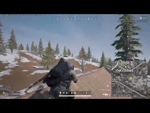PUBG - Sniping the Emergency Pickup.  One of the best shots?