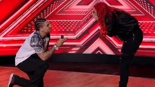 This Guy Just PROPOSED To His Girlfriend on the X Factor!