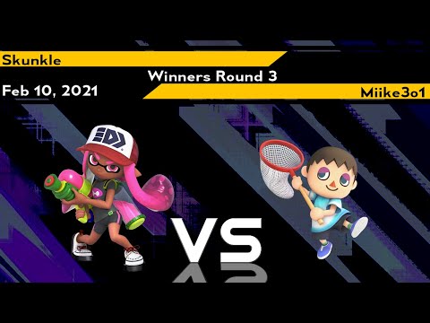 [Smash Ultimate] XeNOwifi 48 (Winners Round 3) - Miike3o1 vs Skunkle