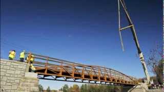 preview picture of video 'TOBIE Trail Bridge'