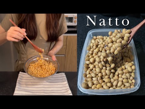 How to make Natto without yogurt maker or instant pot | Japanese fermented soybeans easy recipes 🏠