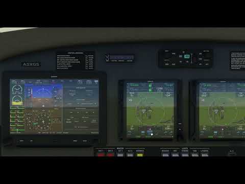 MSFS2020 - Testing PMS50 GTN750 CDI functionality - Daedalus BS214