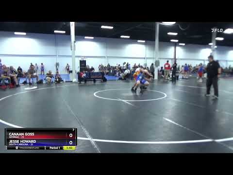 187 Lbs Placement Matches (8 Team) - Canaan Goss, Georgia Vs Jesse Howard, South Carolina Bec4