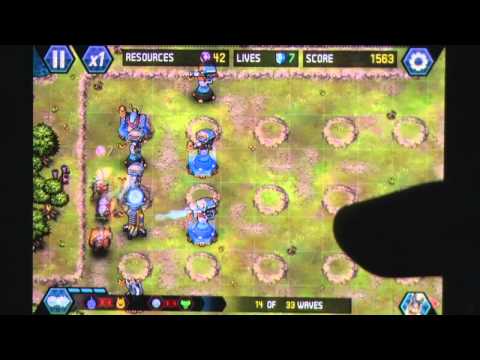 Tower Defense®: Lost Earth iPhone Gameplay Review - AppSpy.com