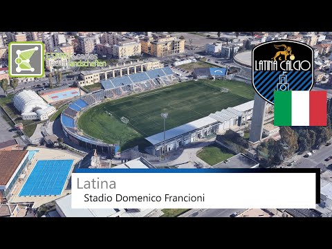 Stadio Domenico Francioni | Latina Calcio 1932 | Google Earth 360° Rotation
