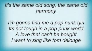 Avoid One Thing - Pop Punk Band Lyrics