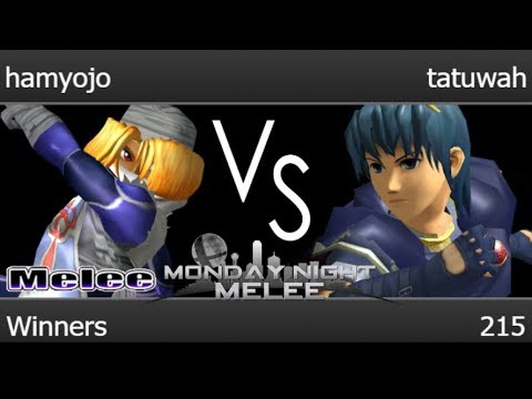 MNM 215 - SD | hamyojo (Sheik) vs tatuwah (Marth) Winners - Melee