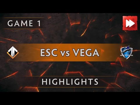 Escape Gaming vs Vega Squadron [Game 1] ASUS ROG DreamLeague Season 6 - Dota Highlights