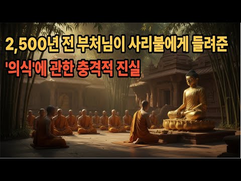 2,500년 전 부처님이 사리불에게 들려준 '의식'에 관한 충격적 진실