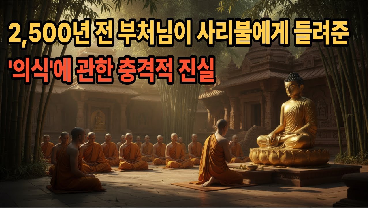 2,500년 전 부처님이 사리불에게 들려준 '의식'에 관한 충격적 진실
