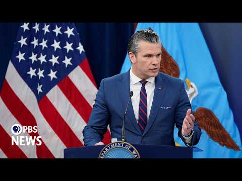 WATCH LIVE: Pentagon holds news conference as Iran military operation advances