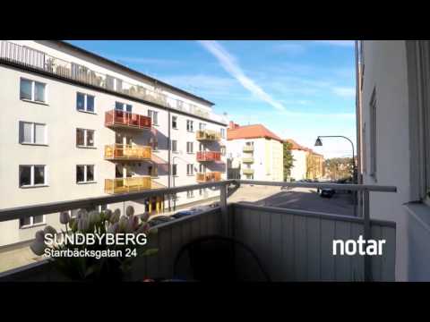 Starrbäcksgatan 24 - 1:a · 34m2 - Centrala Sundbyberg : Via Notar mäklare Solna
