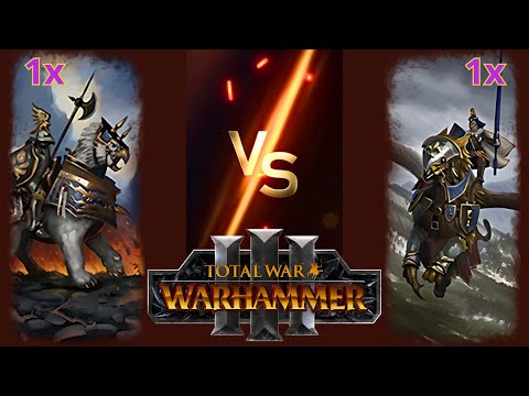 Can Demigryph Knights Beat Royal Hippogryph Knights in Total War: Warhammer 3?