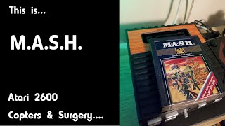 This is M.A.S.H. for the Atari 2600