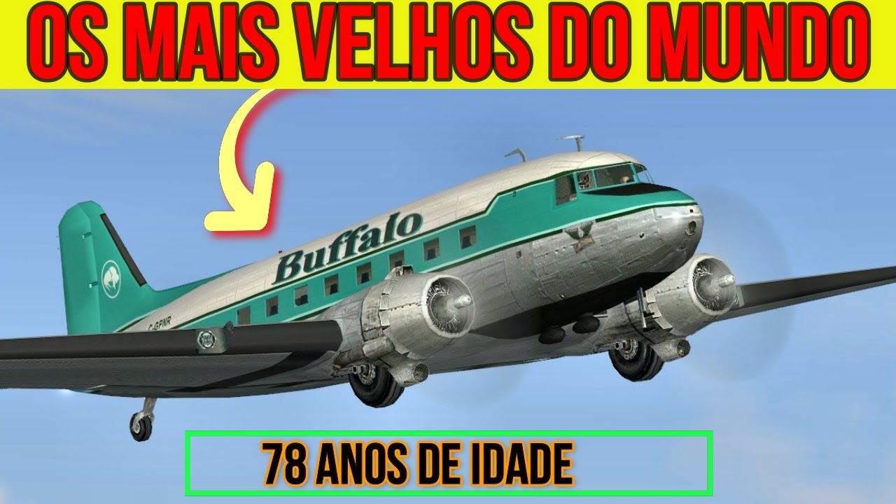 OS AVIÕES MAIS ANTIGOS DO MUNDO - WHATSAAP MUDOU PRA 65 98441-8458